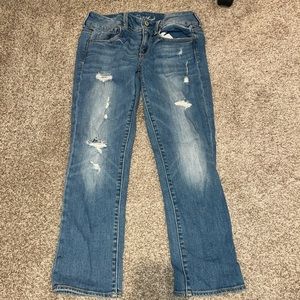 American eagle crop jeans